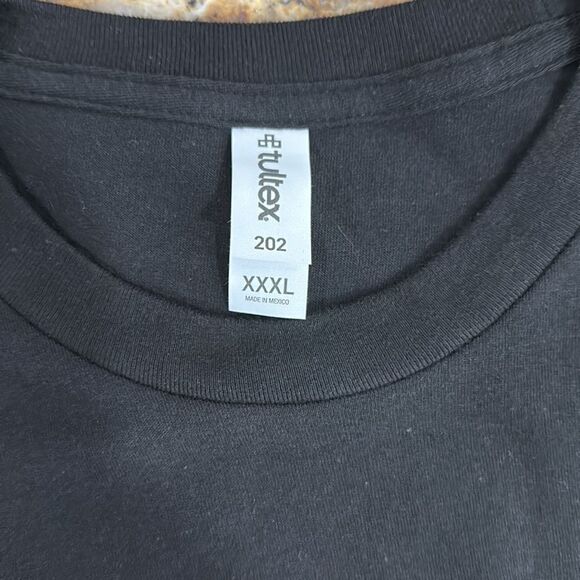 ❤️Last Chance Tultex Unisex Black Bat Shit Crazy Short Sleeve T-shirt Size XXXL - Picture 4 of 8